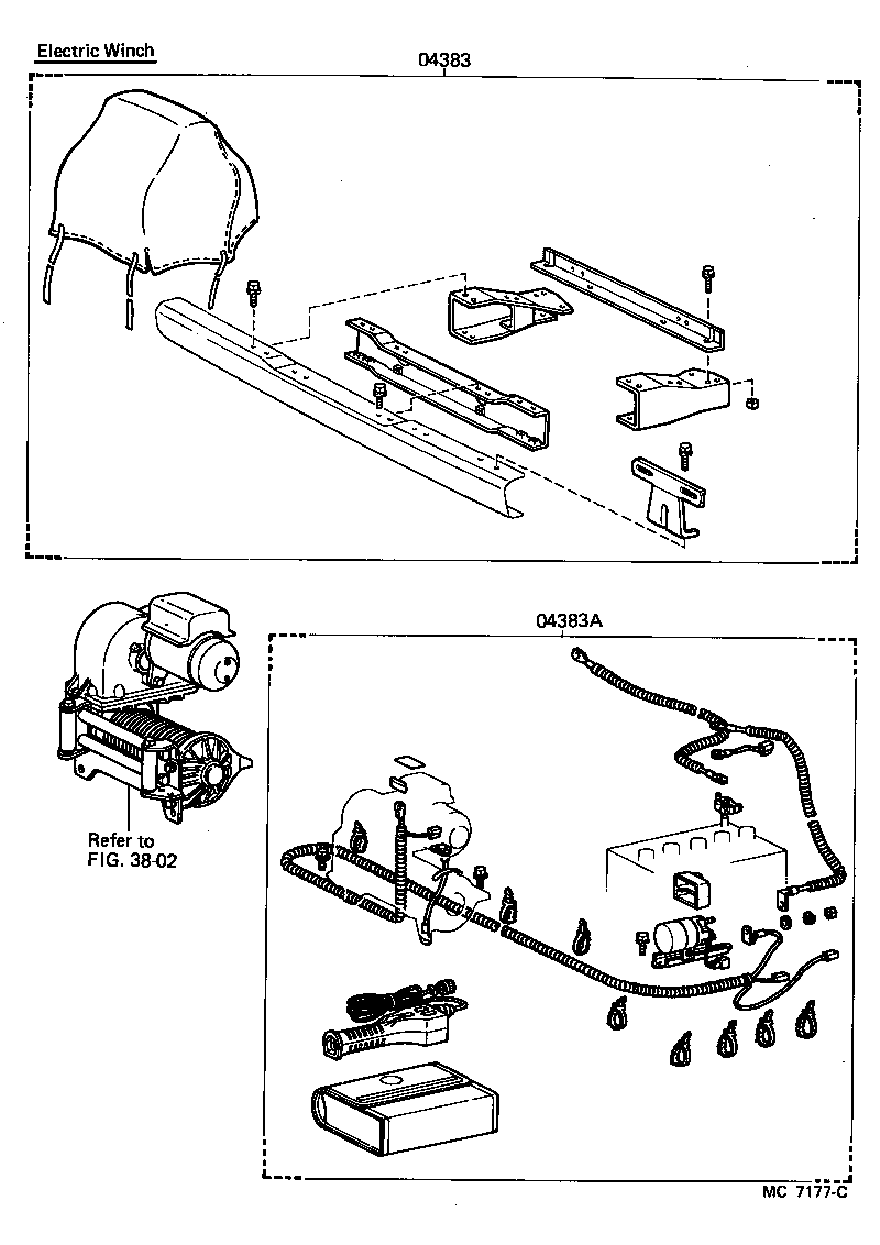  LAND CRUISER VAN |  WINCH KIT
