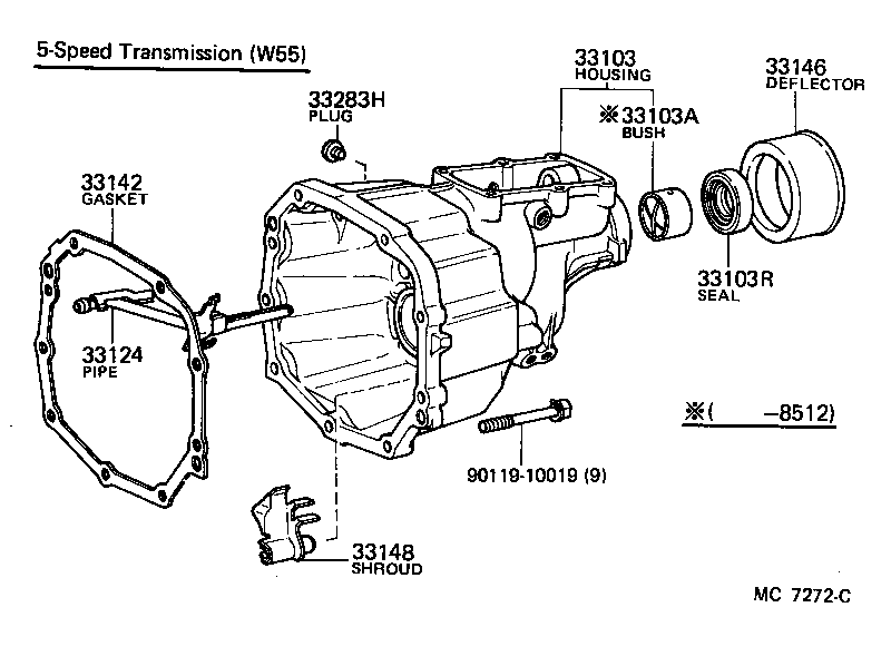  CARINA FR |  EXTENSION HOUSING MTM