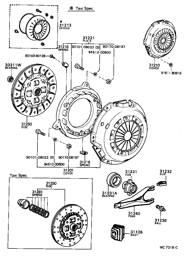  MARK 2 |  CLUTCH RELEASE FORK