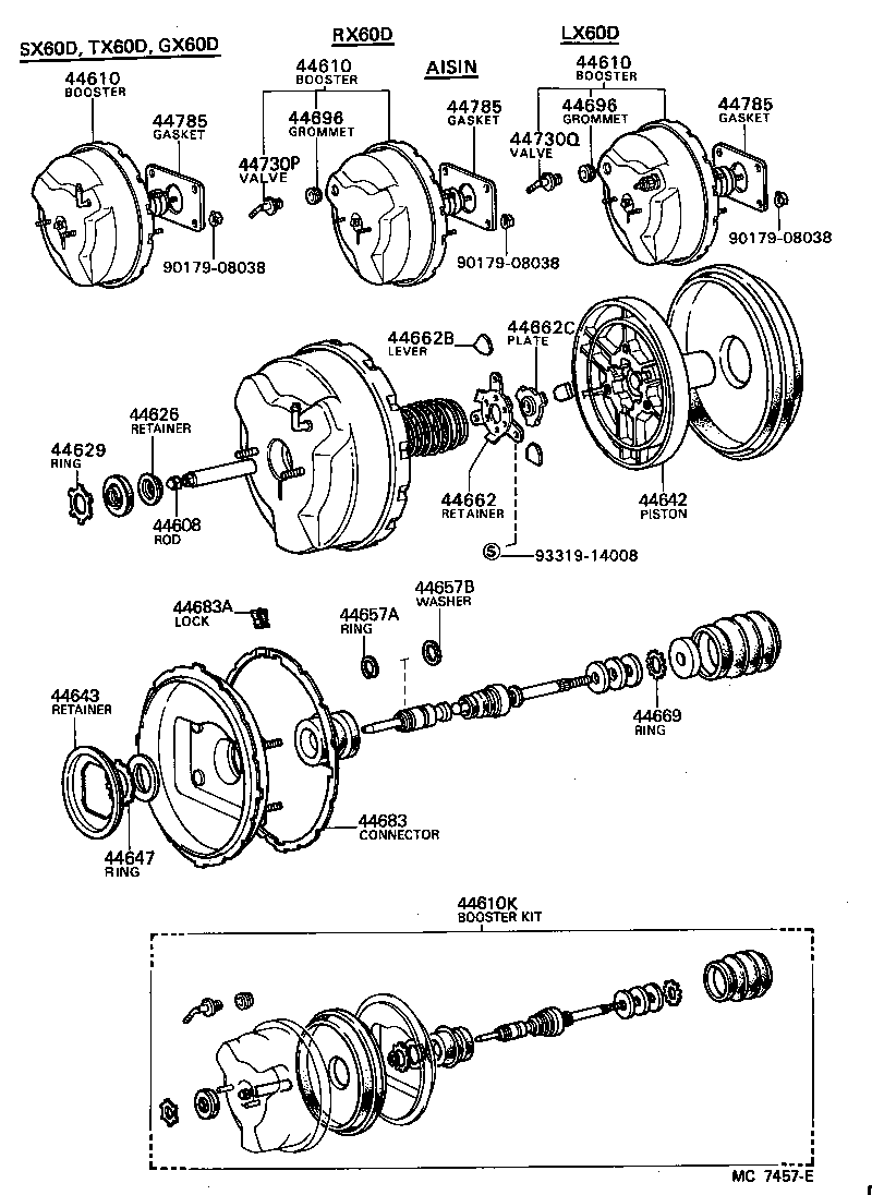  CHASER |  BRAKE BOOSTER VACUUM TUBE