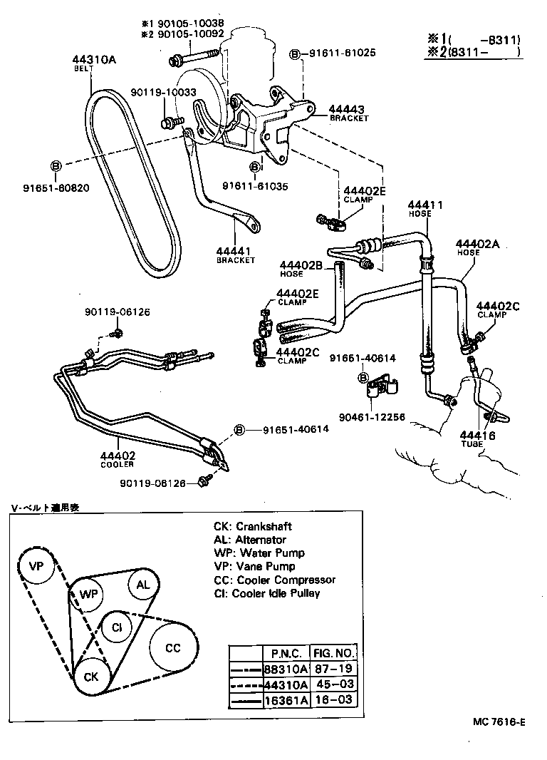  SOARER |  POWER STEERING TUBE