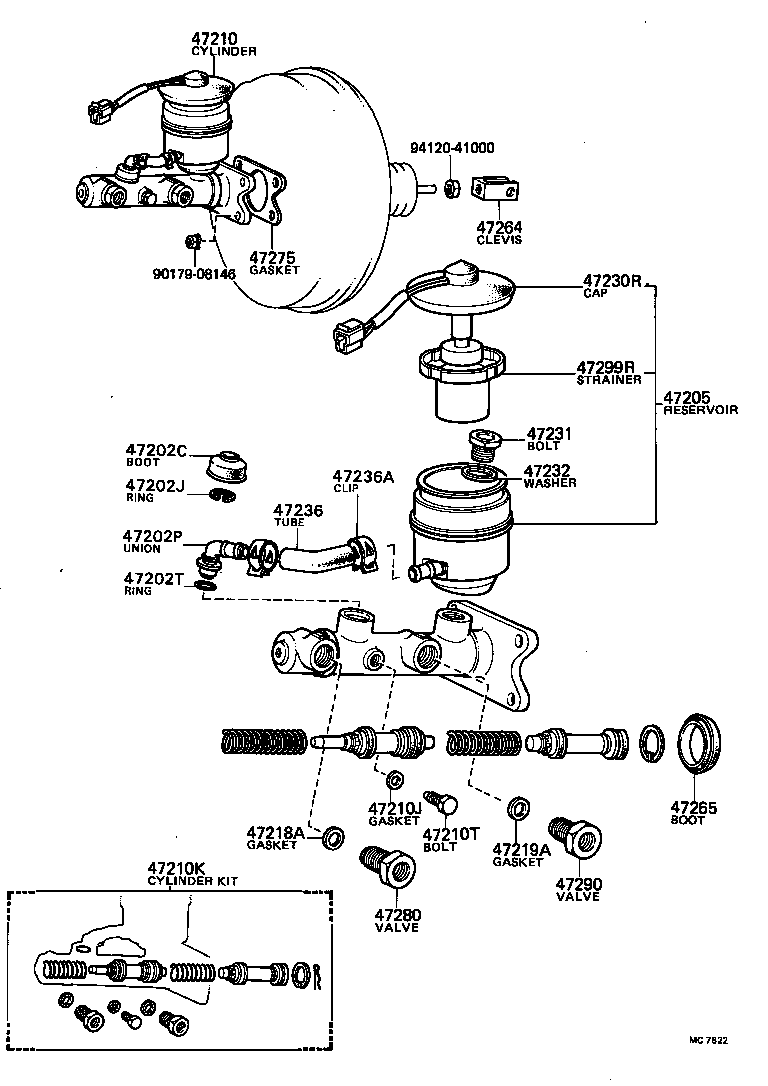 SOARER |  BRAKE MASTER CYLINDER