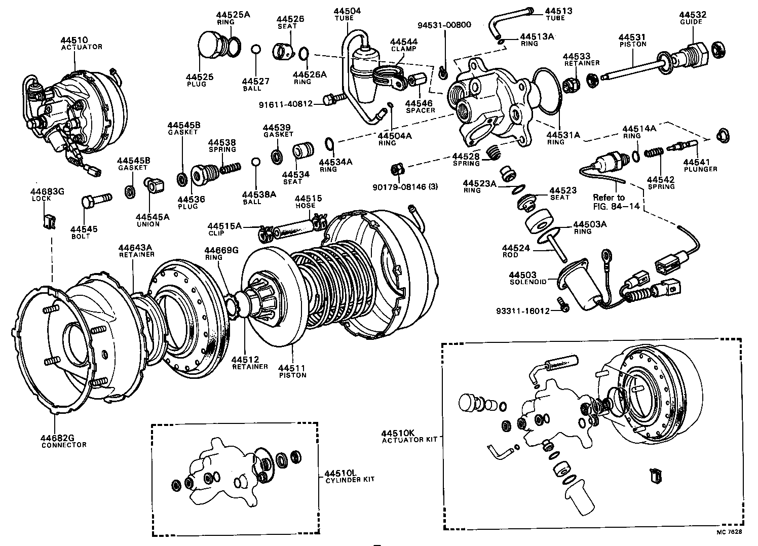  SOARER |  BRAKE TUBE CLAMP