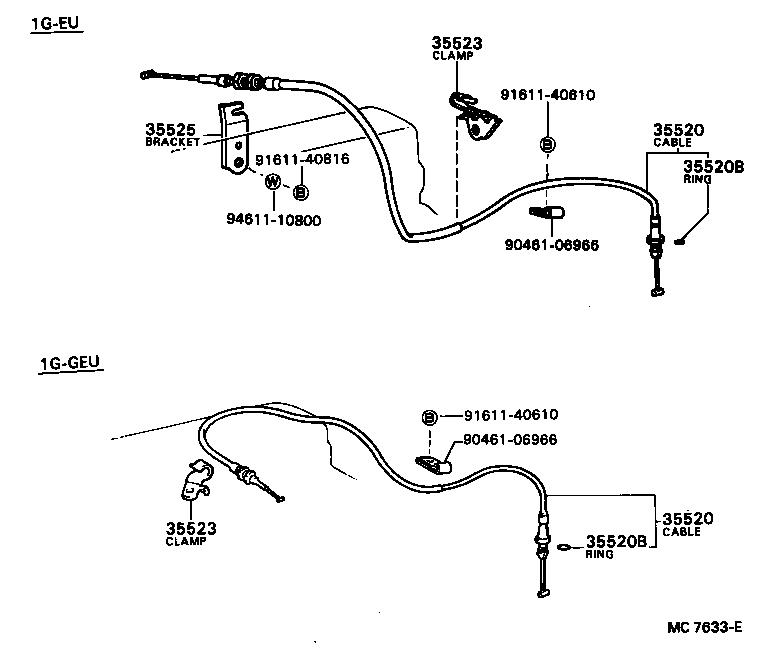  SOARER |  THROTTLE LINK VALVE LEVER ATM