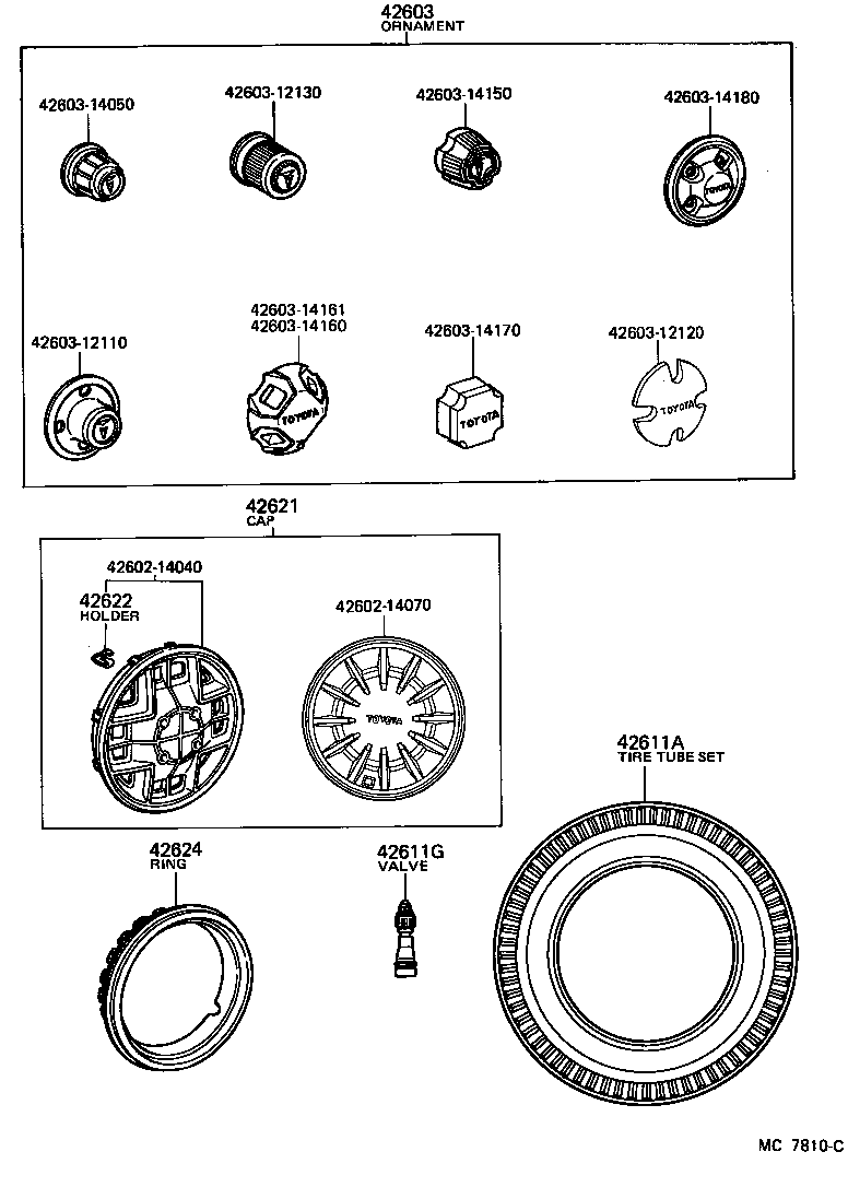  CELICA |  DISC WHEEL WHEEL CAP
