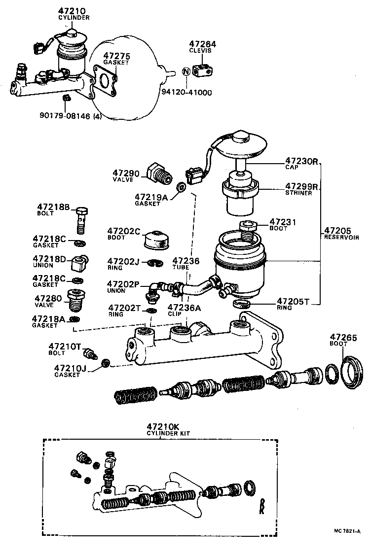  SOARER |  BRAKE MASTER CYLINDER