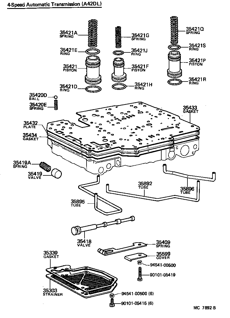  CROWN |  VALVE BODY OIL STRAINER ATM