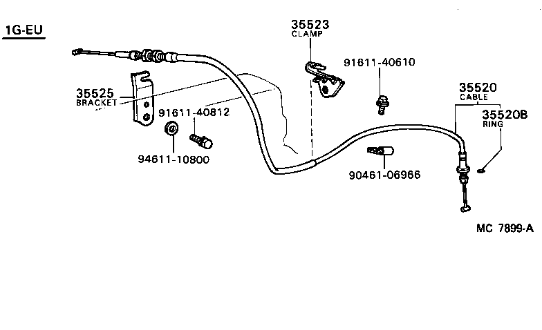  CROWN |  THROTTLE LINK VALVE LEVER ATM