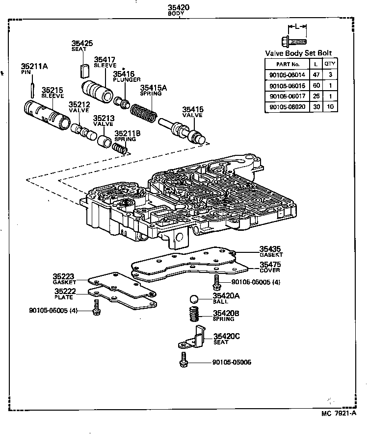 CHASER |  VALVE BODY OIL STRAINER ATM