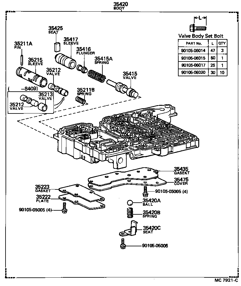  SOARER |  VALVE BODY OIL STRAINER ATM