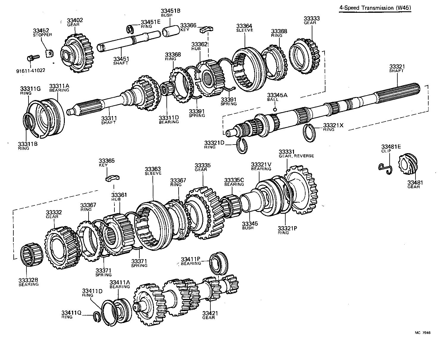 MARK 2 |  TRANSMISSION GEAR MTM