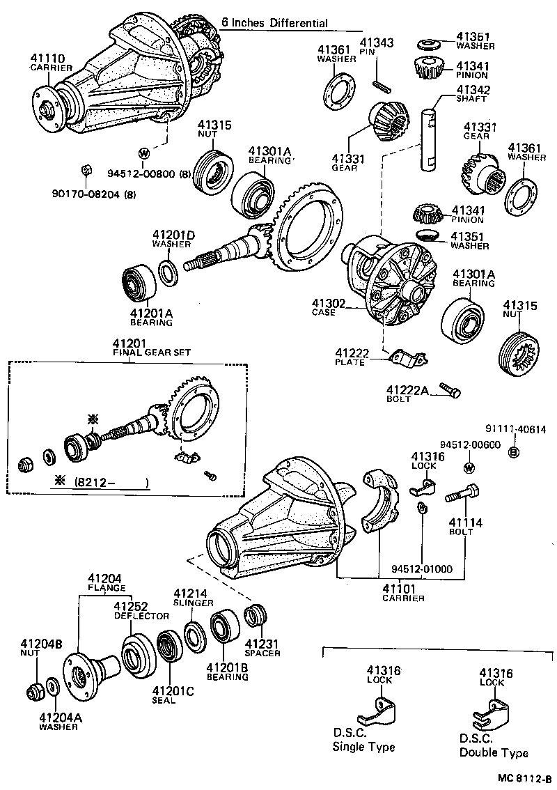  PUBLICA |  REAR AXLE HOUSING DIFFERENTIAL