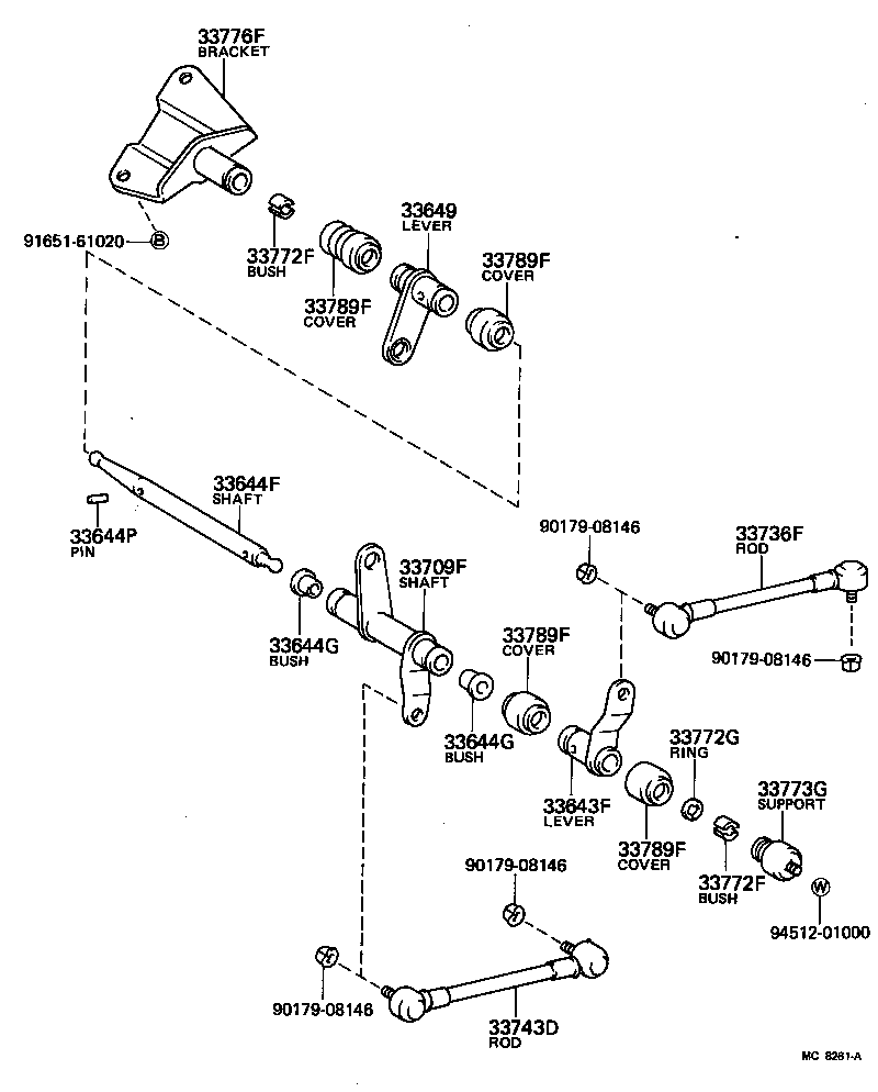  LITE TOWNACE TRUCK |  SHIFT LEVER RETAINER