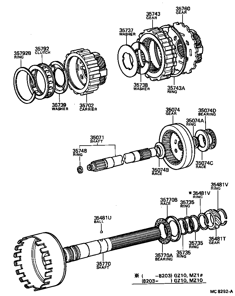 SOARER | PLANETARY GEAR REVERSE PISTON COUNTER GEAR ATM