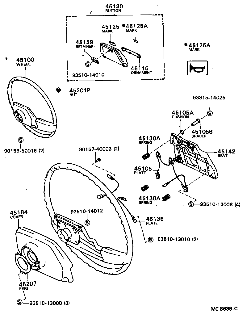 MARK 2 |  STEERING WHEEL