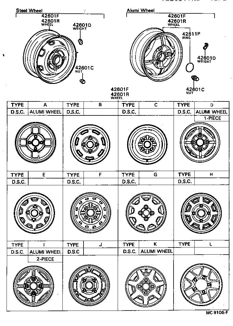  TOWN MASTERACE V WG |  DISC WHEEL WHEEL CAP