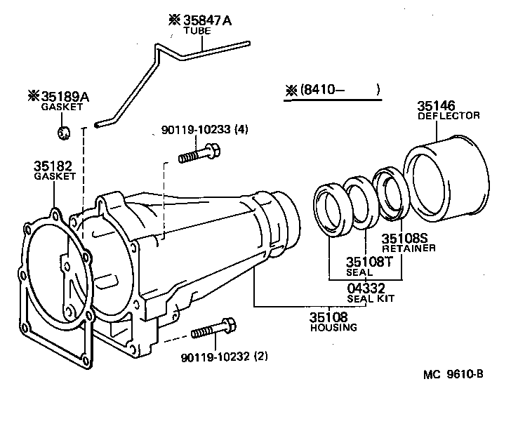  SPRINTER TRUENO |  EXTENSION HOUSING ATM