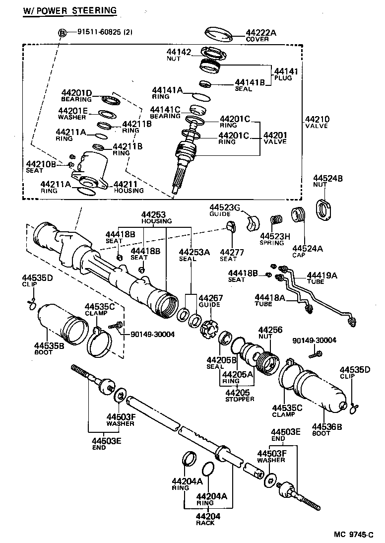  SPRINTER TRUENO |  FRONT STEERING GEAR LINK