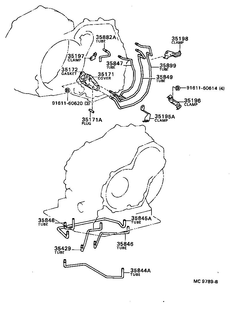  CARINA FF |  VALVE BODY OIL STRAINER ATM