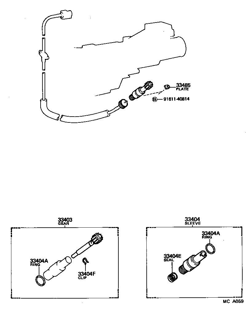  CROWN |  SPEEDOMETER DRIVEN GEAR MTM