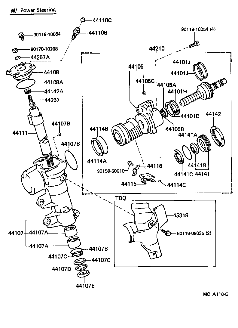  CROWN |  FRONT STEERING GEAR LINK