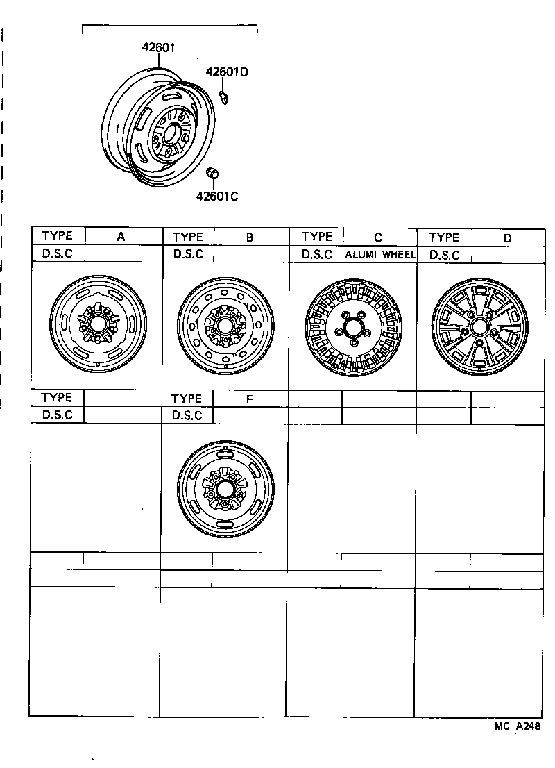  CROWN |  DISC WHEEL WHEEL CAP