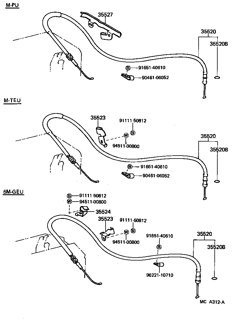  CROWN |  THROTTLE LINK VALVE LEVER ATM