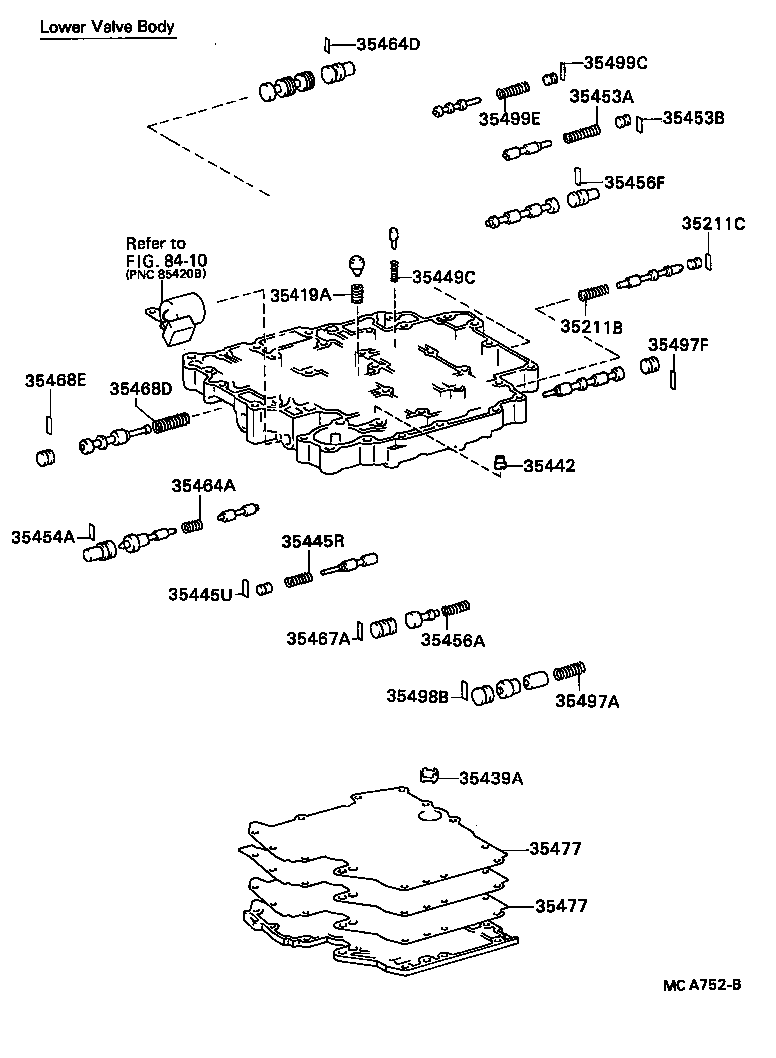 SPRINTER |  VALVE BODY OIL STRAINER ATM