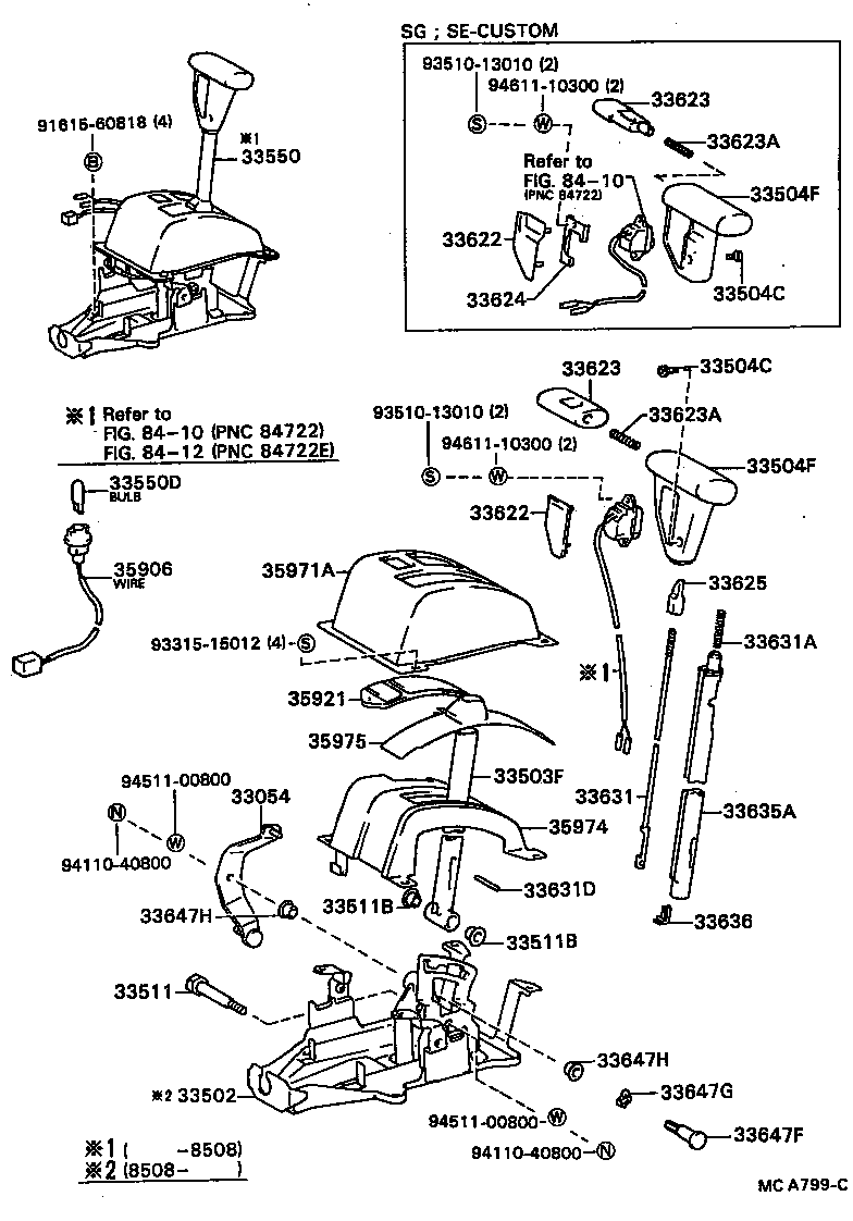  CARINA FF |  SHIFT LEVER RETAINER