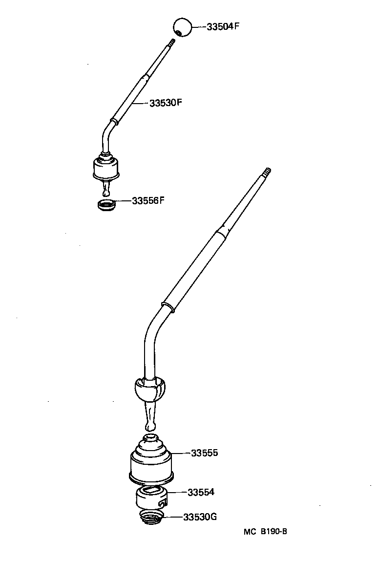  LAND CRUISER VAN |  SHIFT LEVER RETAINER