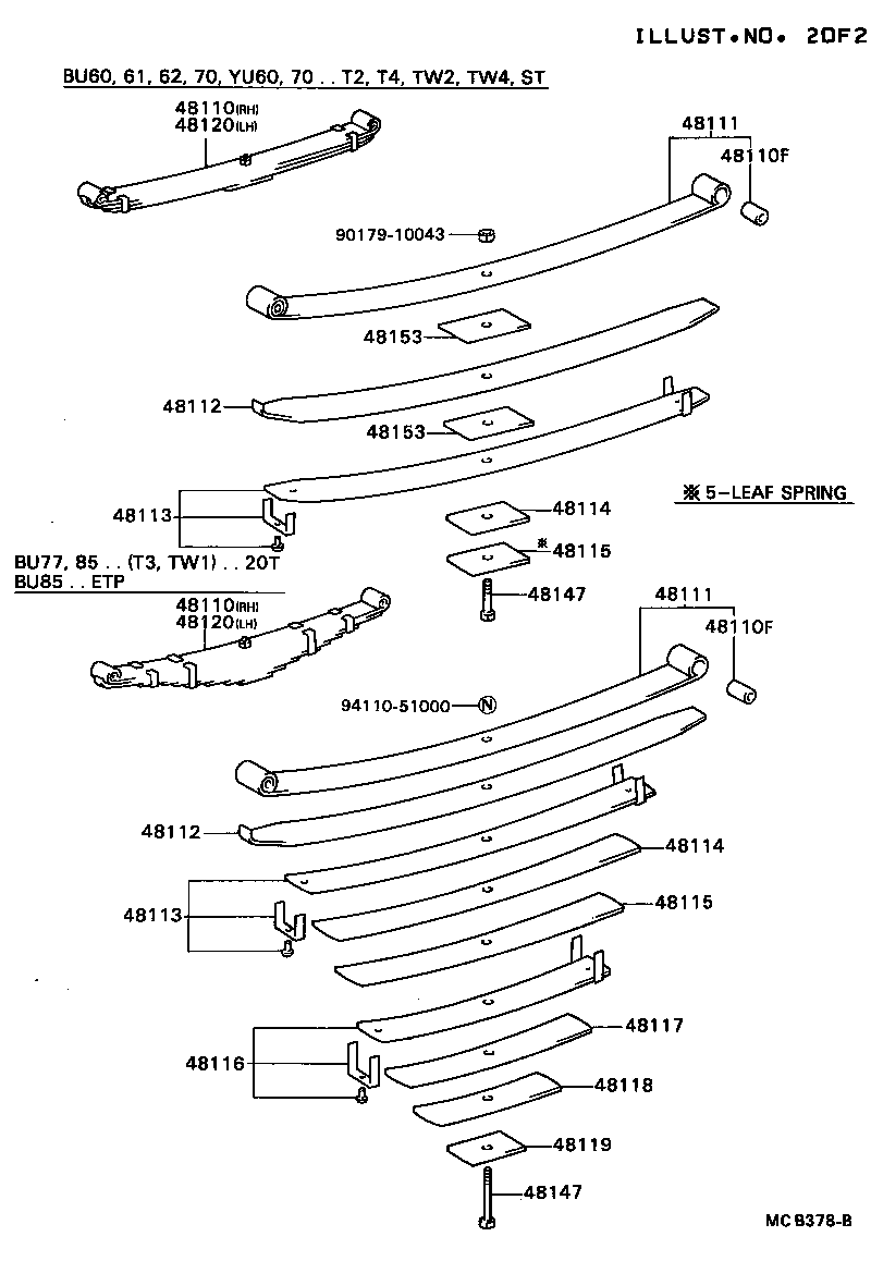  DYNA TOYOACE |  FRONT SPRING SHOCK ABSORBER