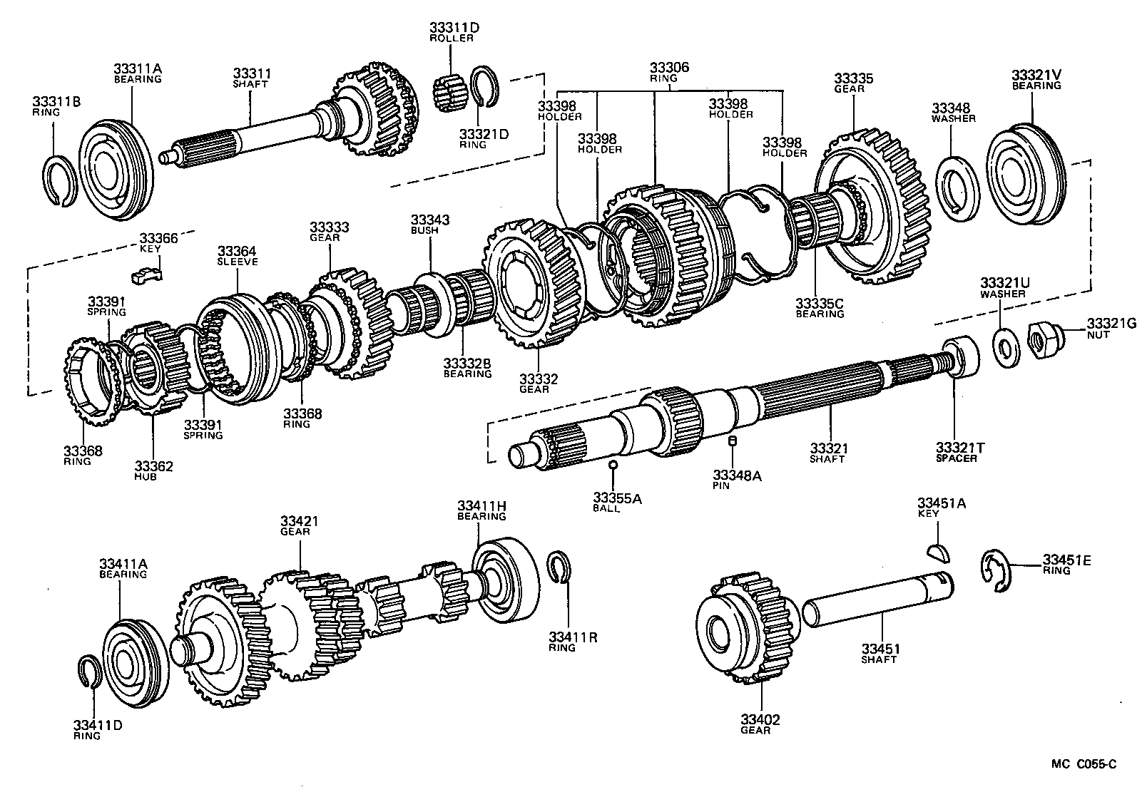  LAND CRUISER VAN |  TRANSMISSION GEAR MTM