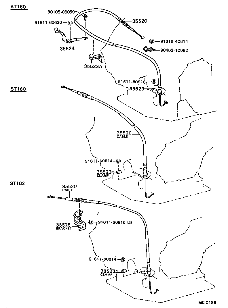  CELICA |  THROTTLE LINK VALVE LEVER ATM