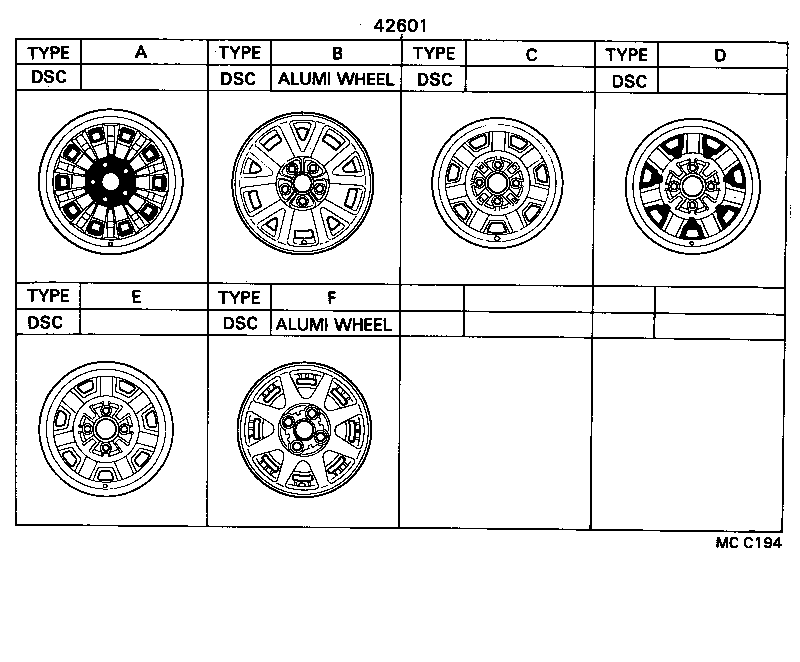  CARINA ED |  DISC WHEEL WHEEL CAP
