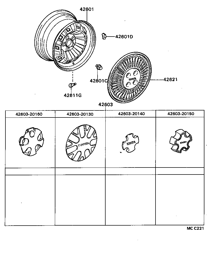  CARINA ED |  DISC WHEEL WHEEL CAP