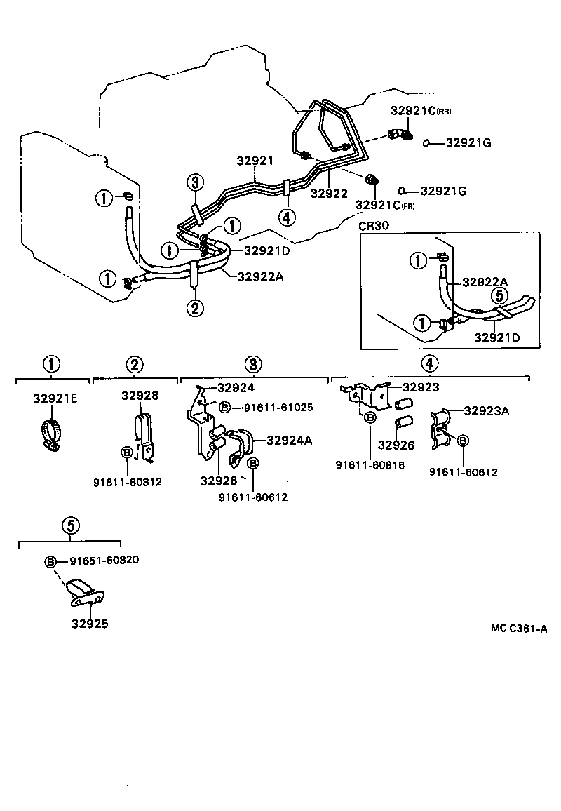  TOWN MASTERACE V WG |  OIL COOLER TUBE ATM
