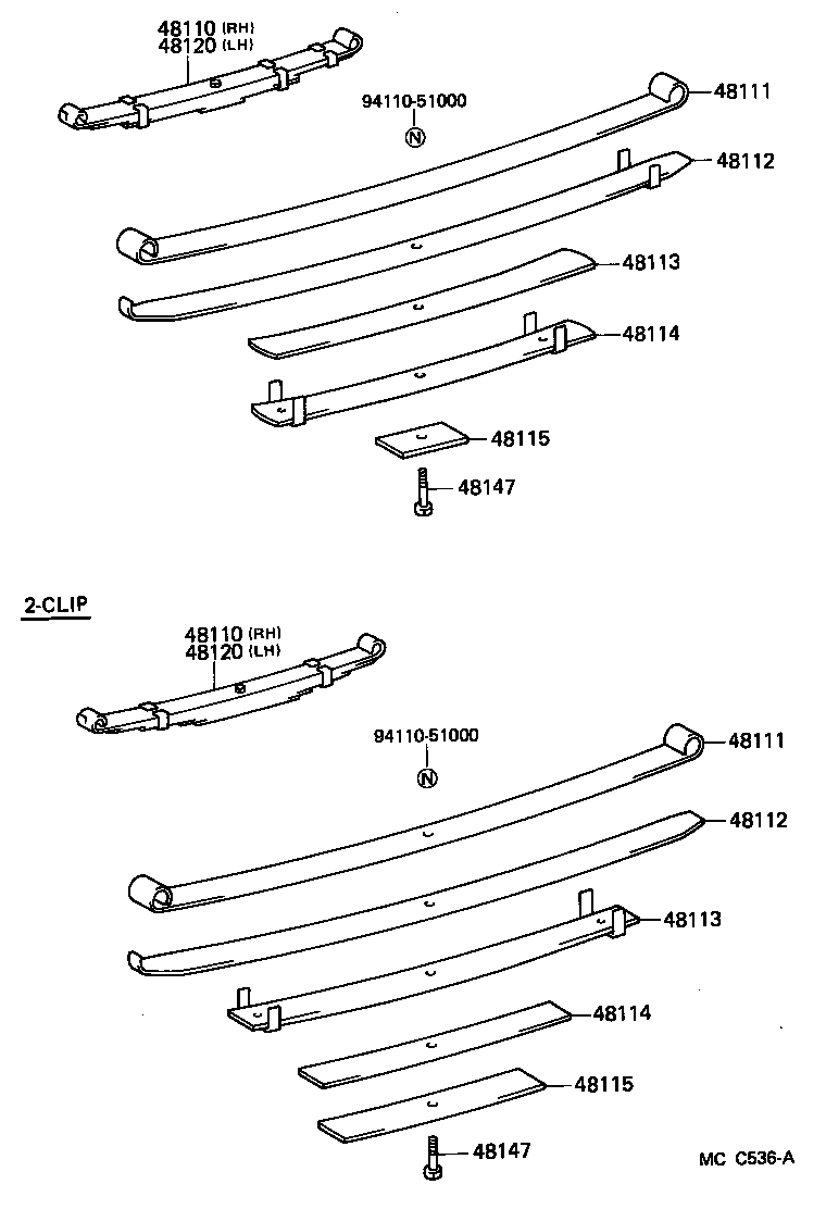  TOYOACE DYNA |  FRONT SPRING SHOCK ABSORBER