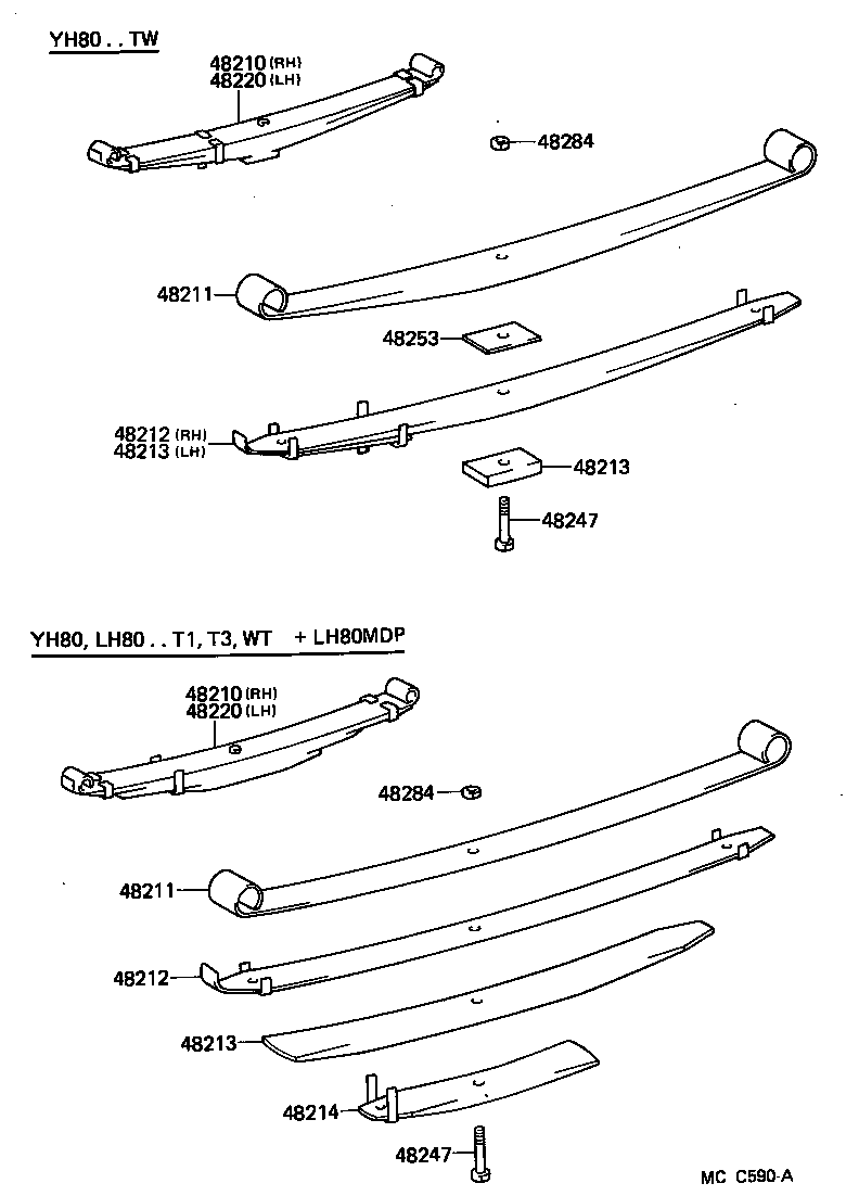  HIACE TRUCK |  REAR SPRING SHOCK ABSORBER
