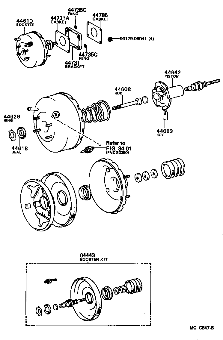  CROWN |  BRAKE BOOSTER VACUUM TUBE