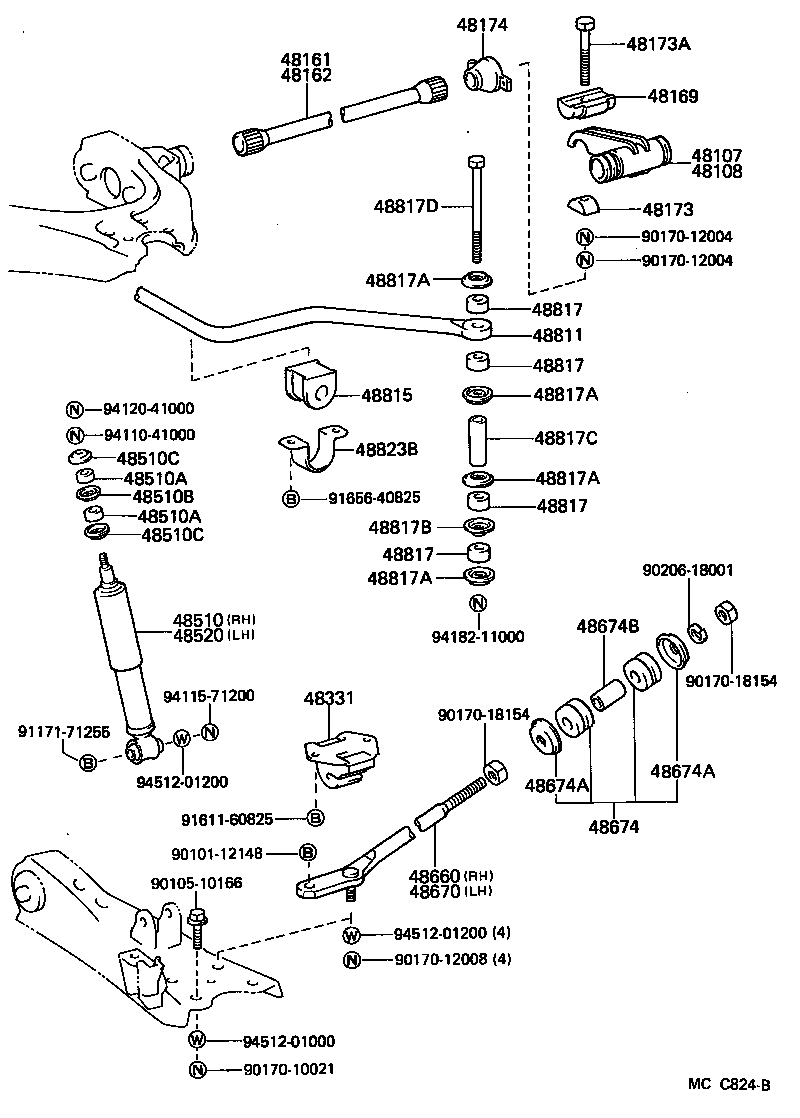  HIACE TRUCK |  FRONT SPRING SHOCK ABSORBER