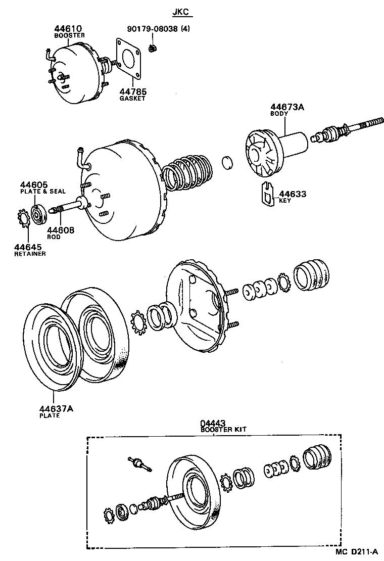  SOARER |  BRAKE BOOSTER VACUUM TUBE