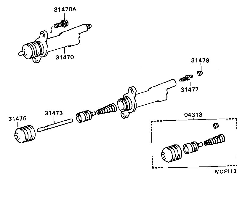  SOARER |  CLUTCH RELEASE CYLINDER