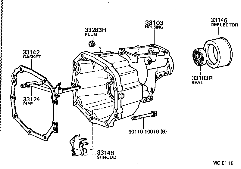  SOARER |  EXTENSION HOUSING MTM
