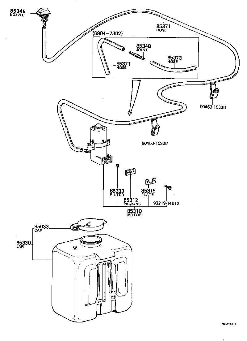  PUBLICA |  WINDSHIELD WASHER