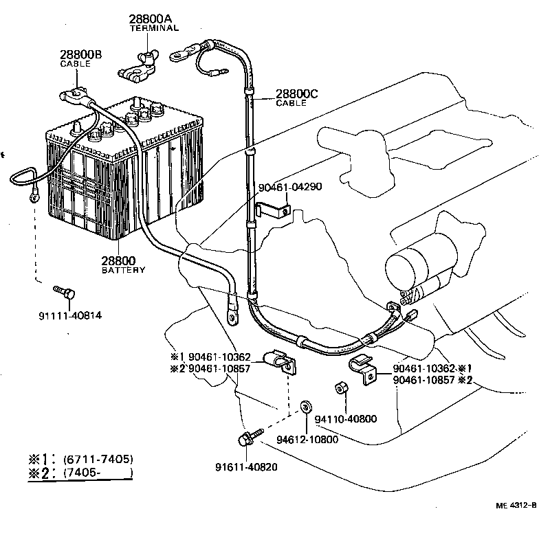  CENTURY |  BATTERY BATTERY CABLE