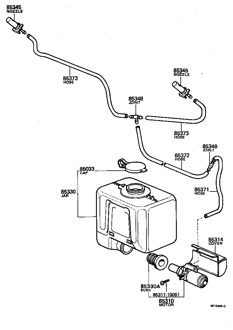  TOWN MASTERACE V WG |  WINDSHIELD WASHER