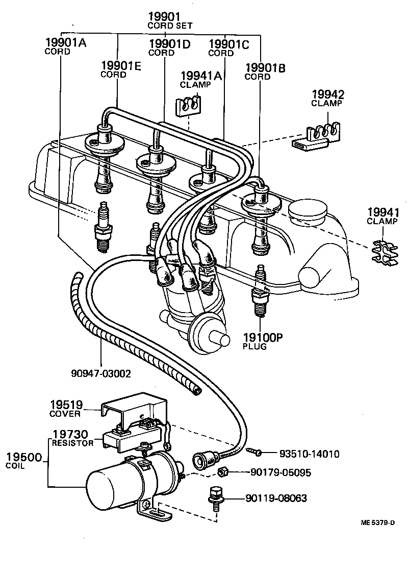  TOWN MASTERACE V WG |  IGNITION COIL SPARK PLUG