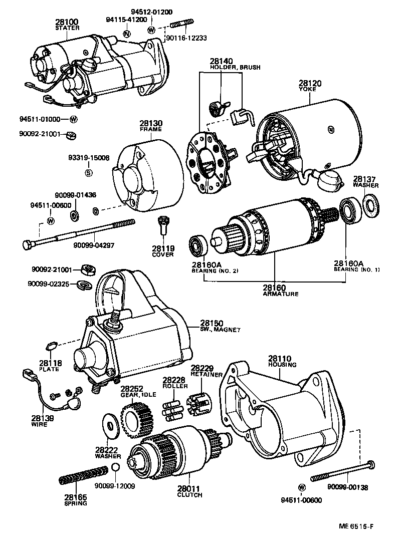  DYNA TOYOACE |  STARTER