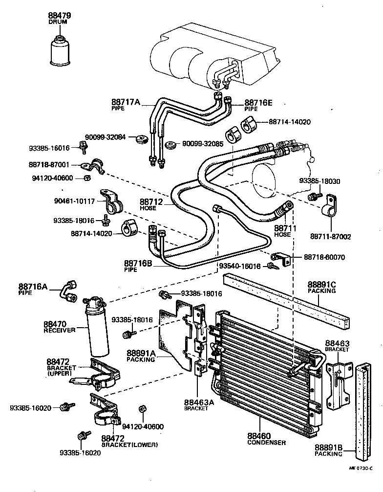  TOWN MASTERACE V WG |  HEATING AIR CONDITIONING COOLER PIPING