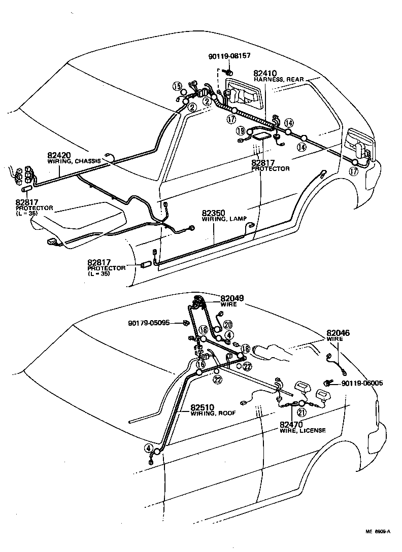  STARLET |  WIRING CLAMP
